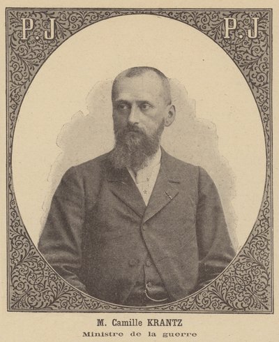 Camille Krantz, ministre français de la Guerre - French School